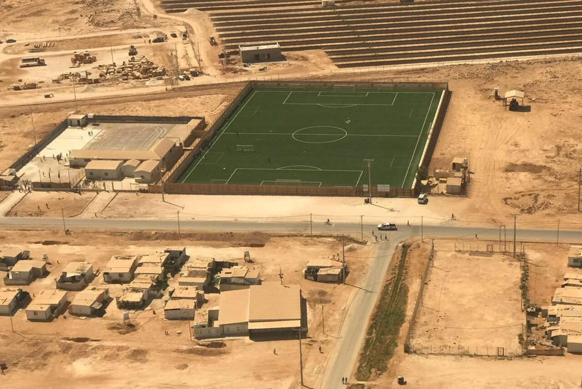 Field at Zaatari